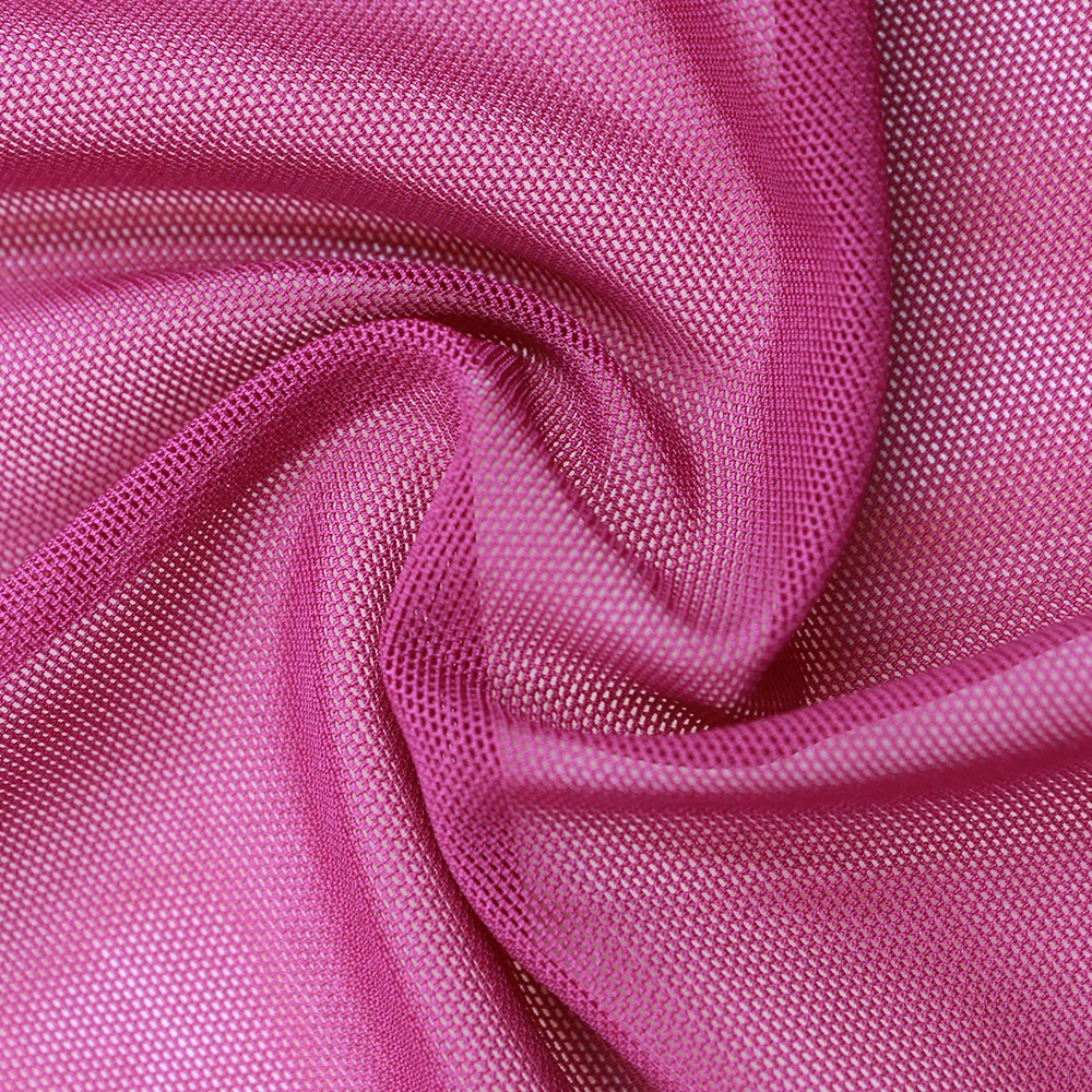 Brand Fabric 4 Way Stretch Fashionable Power Net Mesh Polyamide and Spandex Swim Fabric