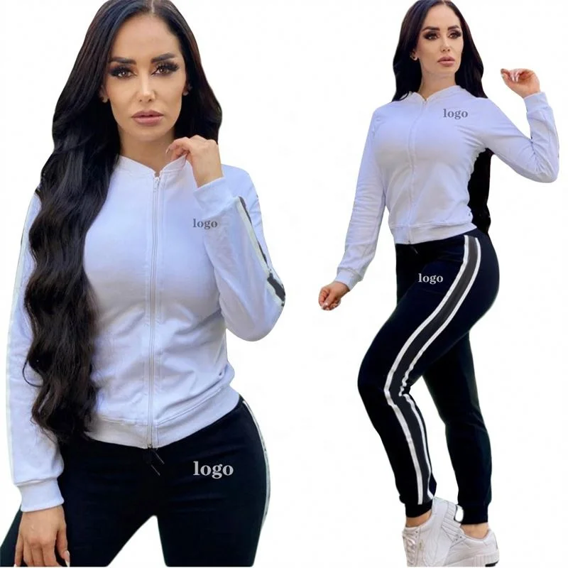 J2572 fashion trend designer brand Biking Tracksuit Casual Clothing luxury brand High Quality two-piece set