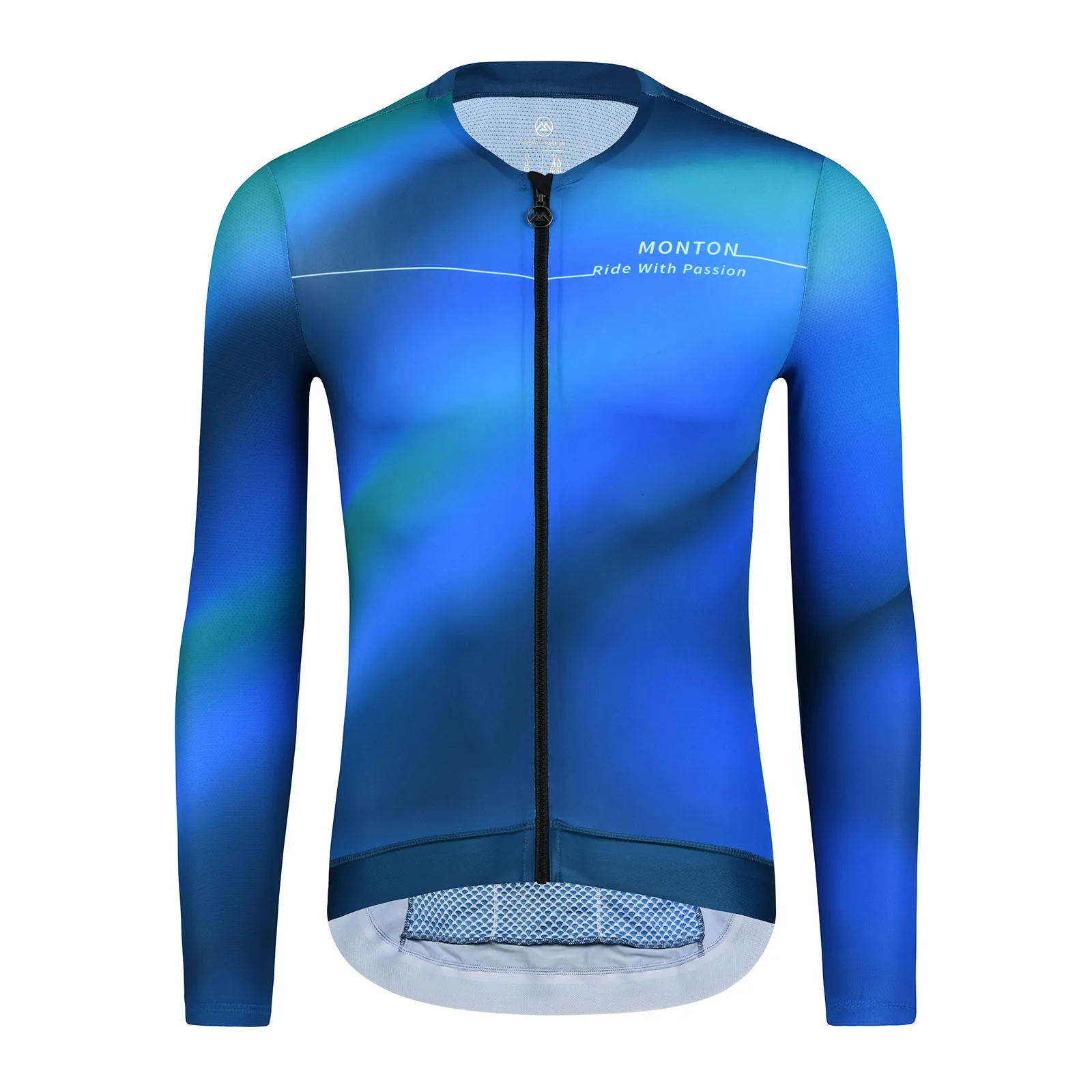 Recycled custom cycling jersey long sleeve bicycle manufacture Clothing  men Bike Jersey