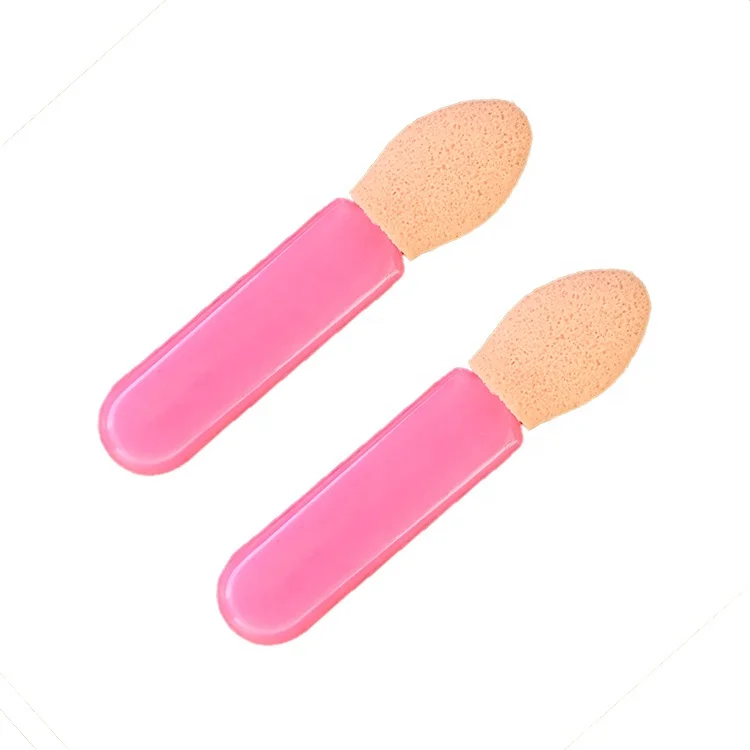 
Factory Direct Selling Cheap One-end Disposable Eyeshadow Sponge Applicator with Foam Tip 