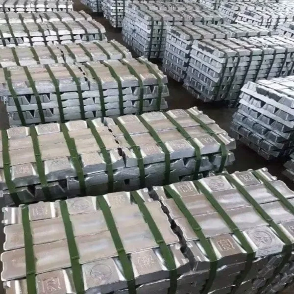 99.9 zinc alloy ingots 99.995% Zinc alloy ingot Zamak #2/#3/#5