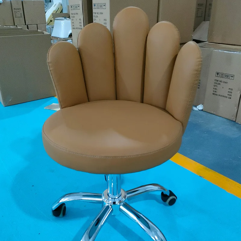 Hair beauty salon furniture Fabric Technician Stool Chair Beauty Salon Furniture