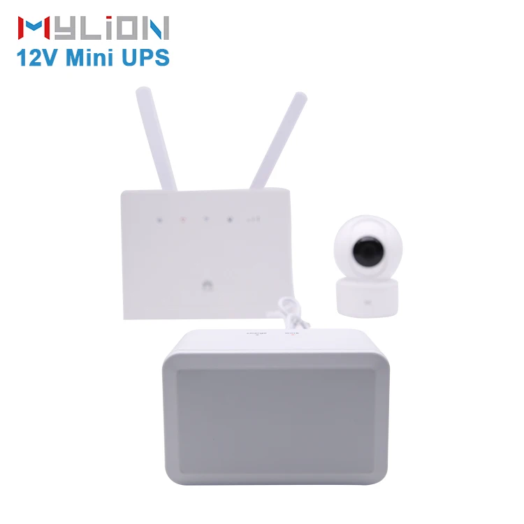 UPS маршрутизатор Wi-Fi Резервное копирование 1A 2A блок питания Power Bank DC 9V 12V mini для модем CCTV камера дома