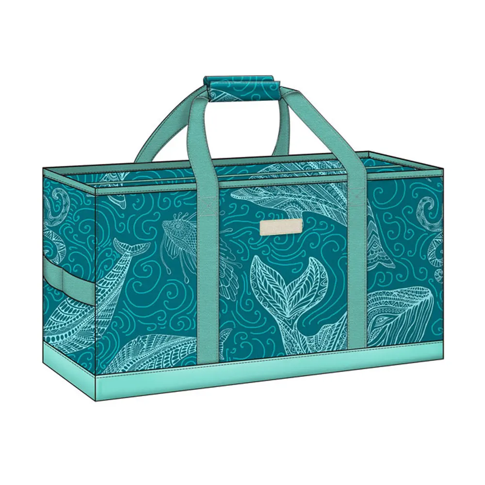 wholesale Large Capacity Canvas Beach Bags Canvas Beach Tote Bag With Zipper