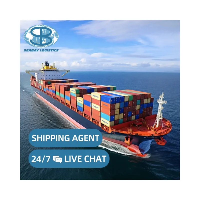 Морской контейнерный транспортный агент Seabay DDP FBA FCL Китай Франция морской экспедитор Прямая поставка от двери до