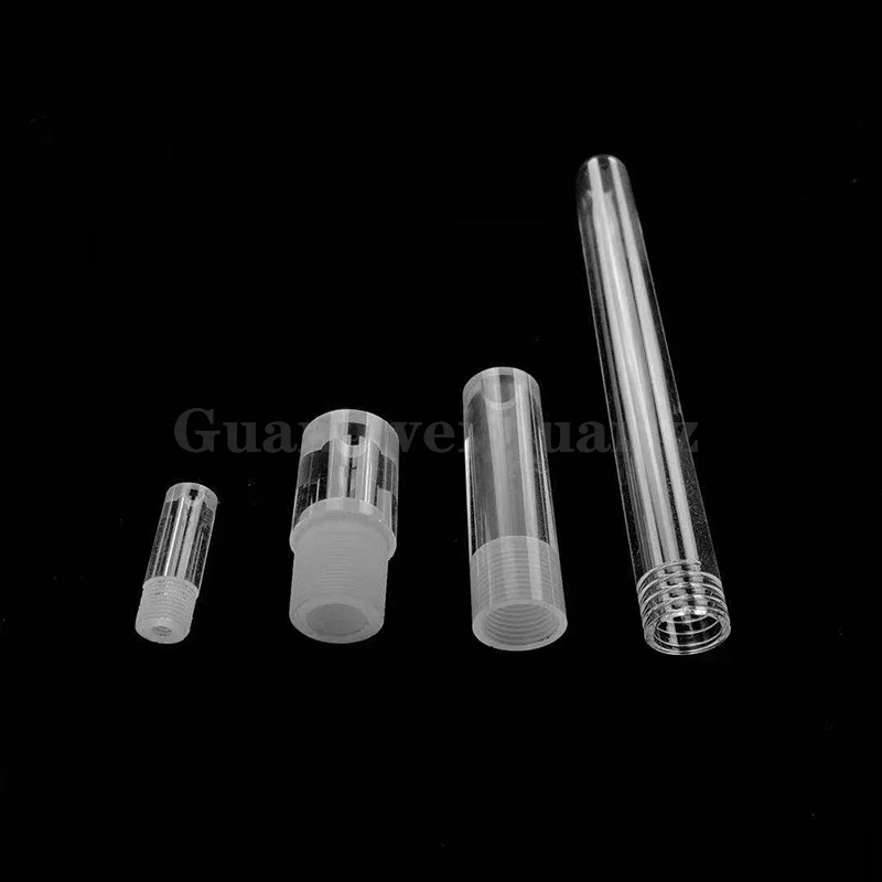Clear Spiral Quartz Glass Tube Heaters Fused Glass quartz Coil Tube for Chemical Industry