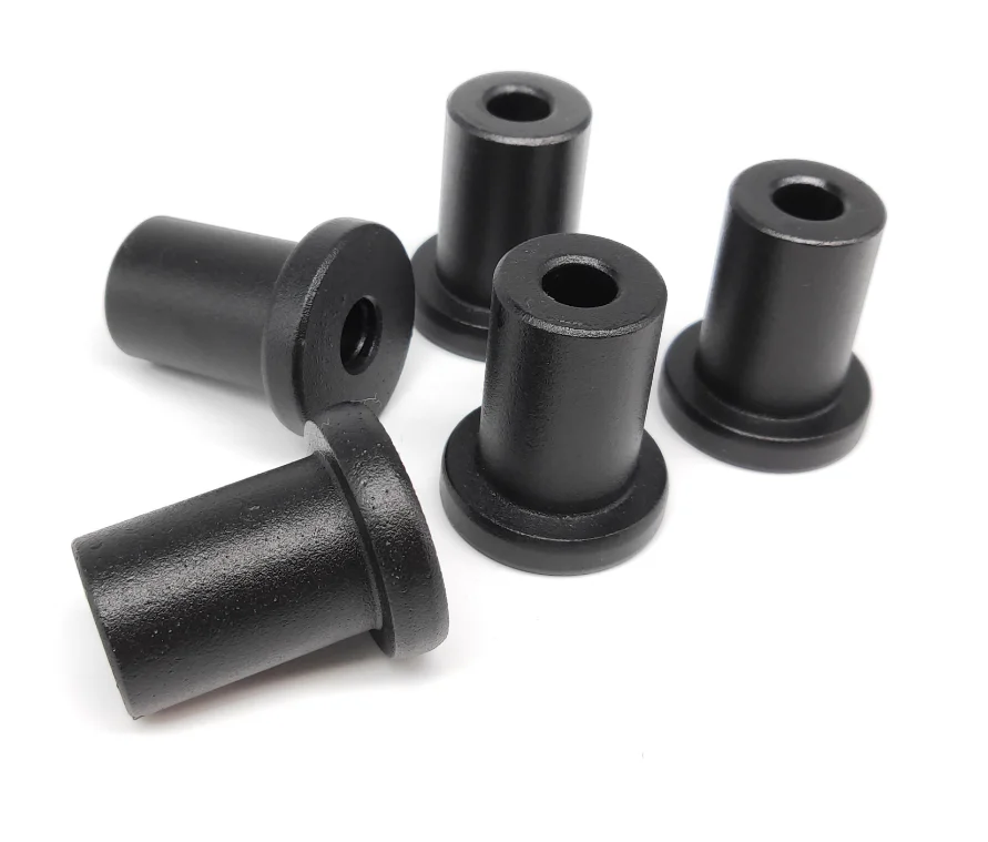 Single Wood Sliding Barn Door Hardware Kit Basic Black Big Spoke Wheel Roller Garage Closet Carbon Steel Flat Track System