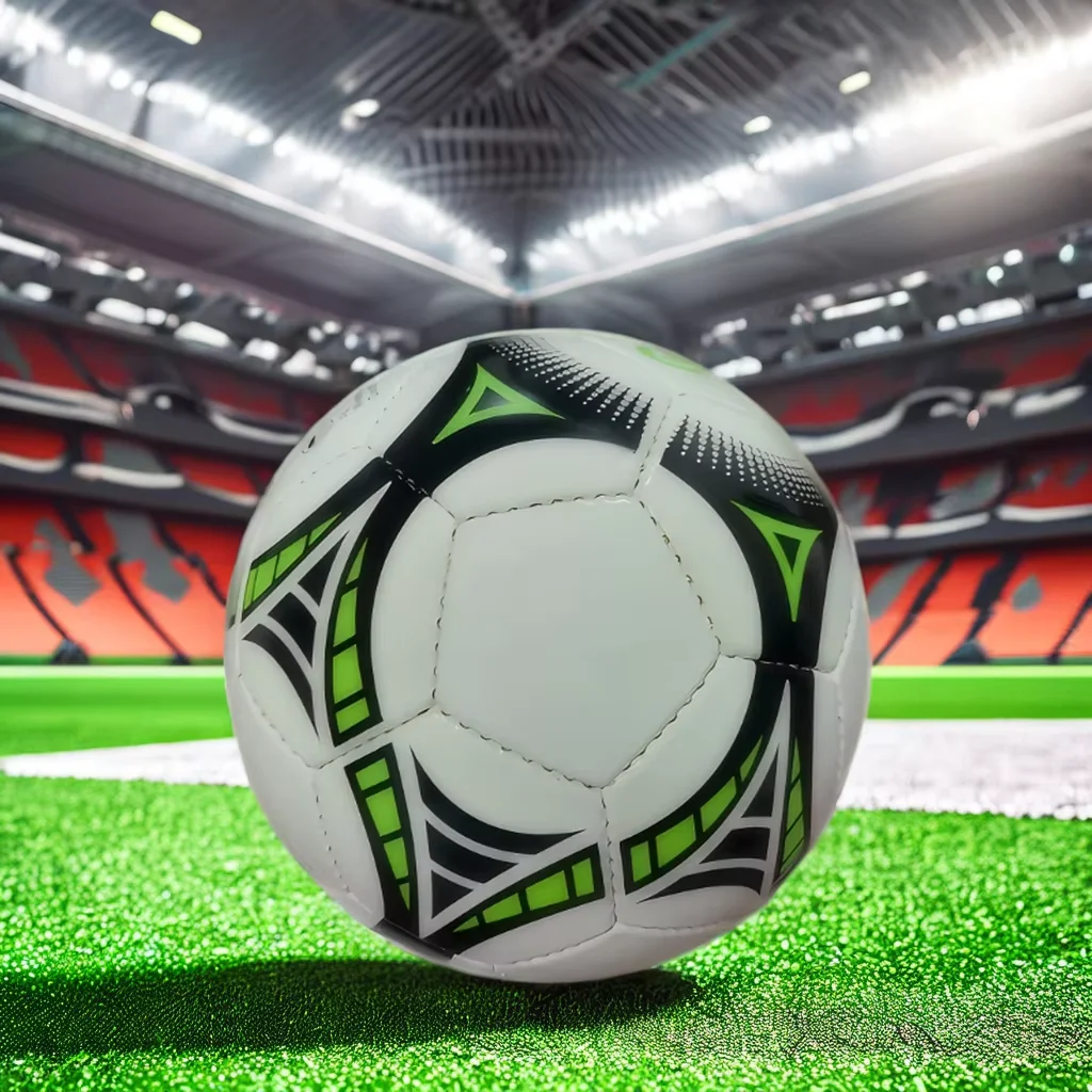 High Quality Customized Size 5 Soccer Ball Hand-Sewn PVC/PU/TPU Leather Football for Outdoor Training Printed Logo