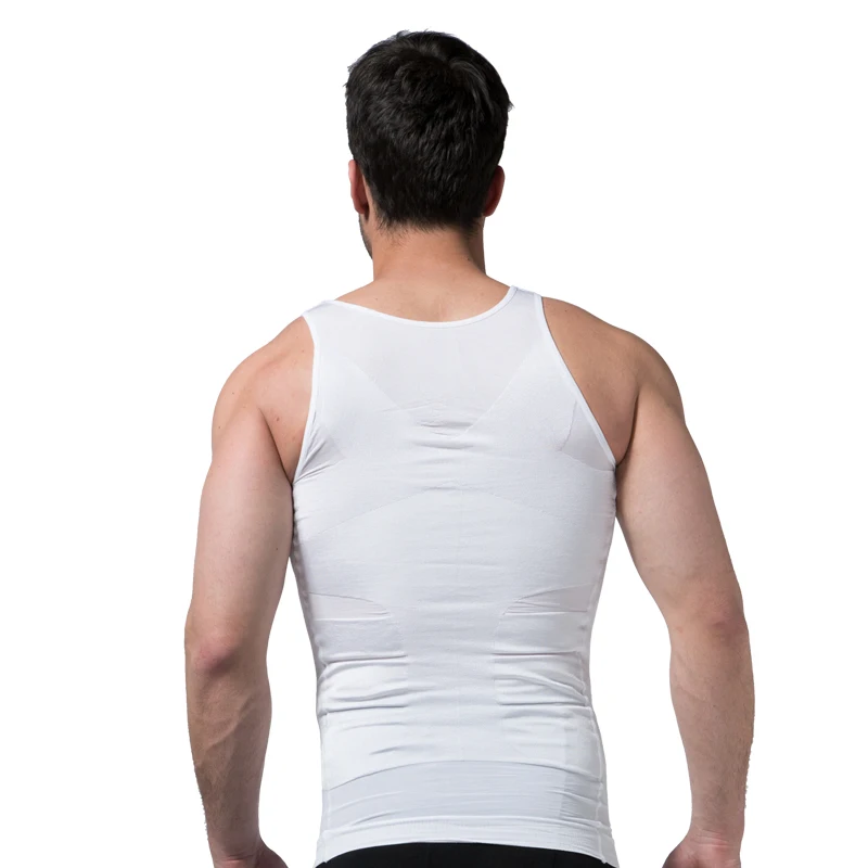 Slimming Body Shaper Slimming Underwear Corset Waist Cincher Bodysuit Tummy Shaper Vest for Men