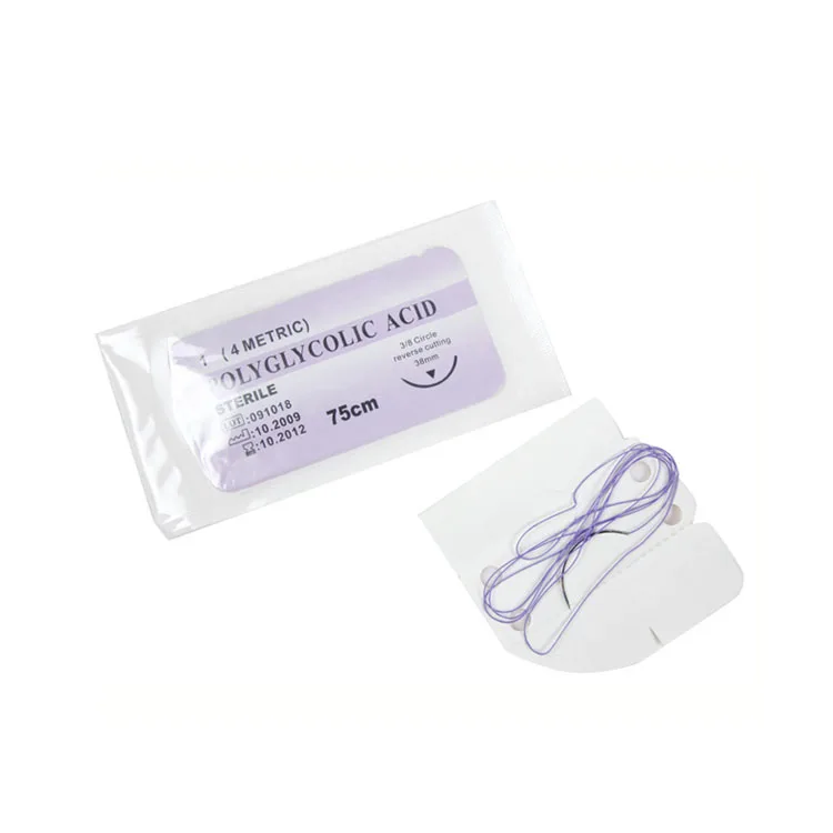 12PCS Polyglactin 910 Sterile Surgical Suture