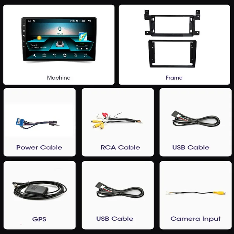 9 inch For Suzuki Grand Vitara 3 2005-2015 Car Radio Multimedia Video Player Navigation stereo GPS Android 13 No 2din dvd