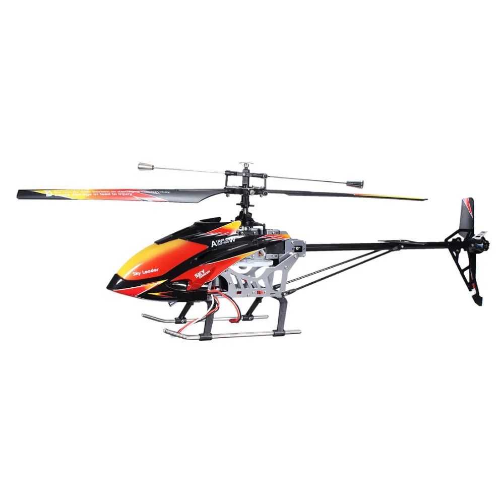 2023 HOT WLtoys V913 RC Helicopter 2.4G 4CH MEMS Gyro Single Propeller With LCD Transmitter 360 Degree Rotation Gift For Kids