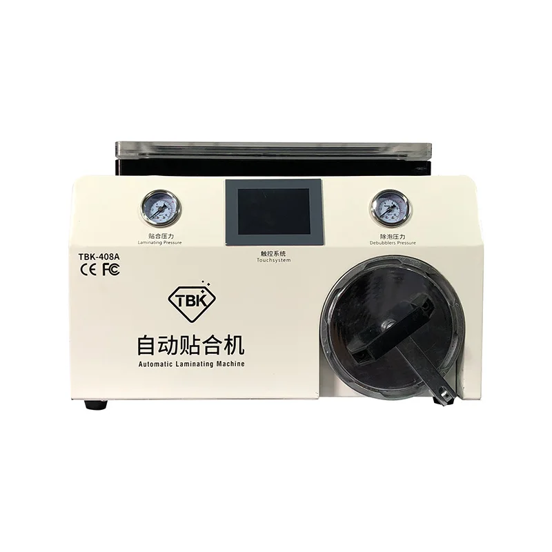 TBK 408A 15 дюймов вакуумный насос с ЖК-дисплеем ОСА ламинатор встроенный debubble машина все в одном для смарт телефона сенсорных экранов