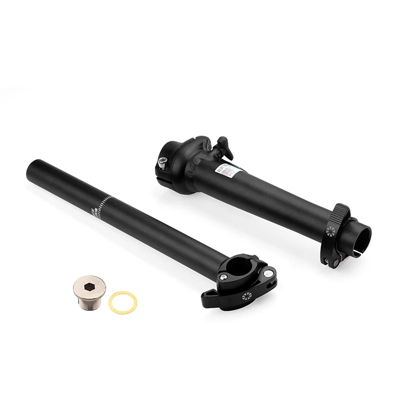 DAHON Folding Bike Stem 360mm-455mm Height Adjustable 25.4/28.6mm Foldable Bicycle Riser Small Wheel Bike Fork Stem