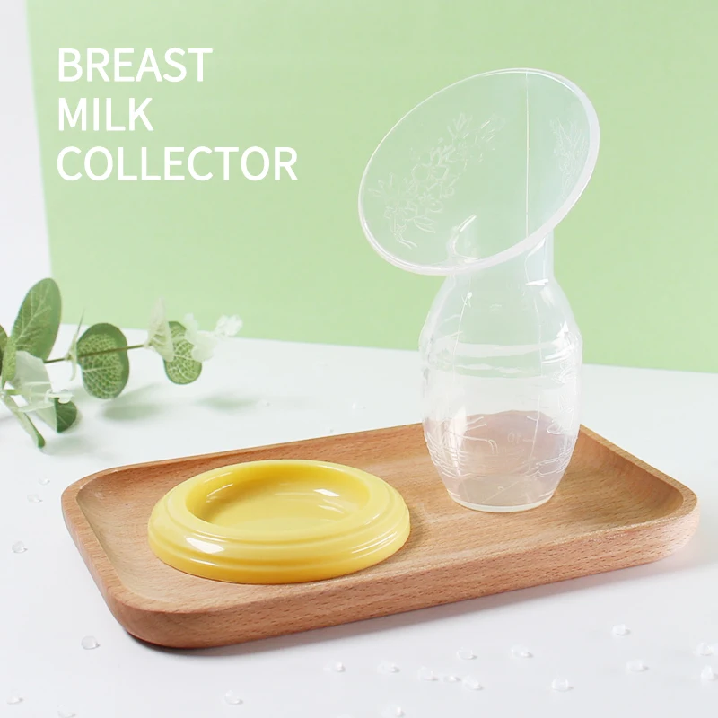 BPA free hot sale OEM/ODM silicone breast milk collector manual breast pump