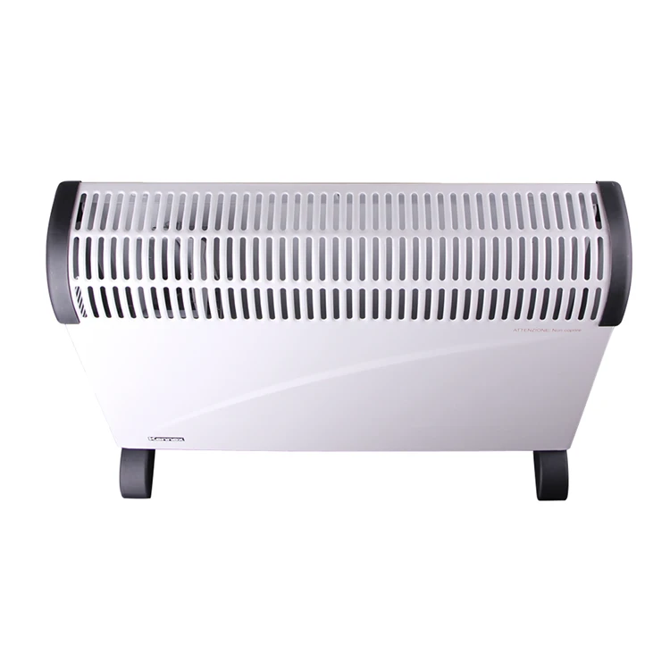 2000W Adjustable Thermostat Wall Mounted Convector Heater With 24h Timer and Turbo Fan