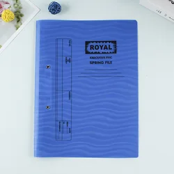 office wholesales portfolio Folder Transfer File Folder Promotional with metal clip Presentation  PP spring file