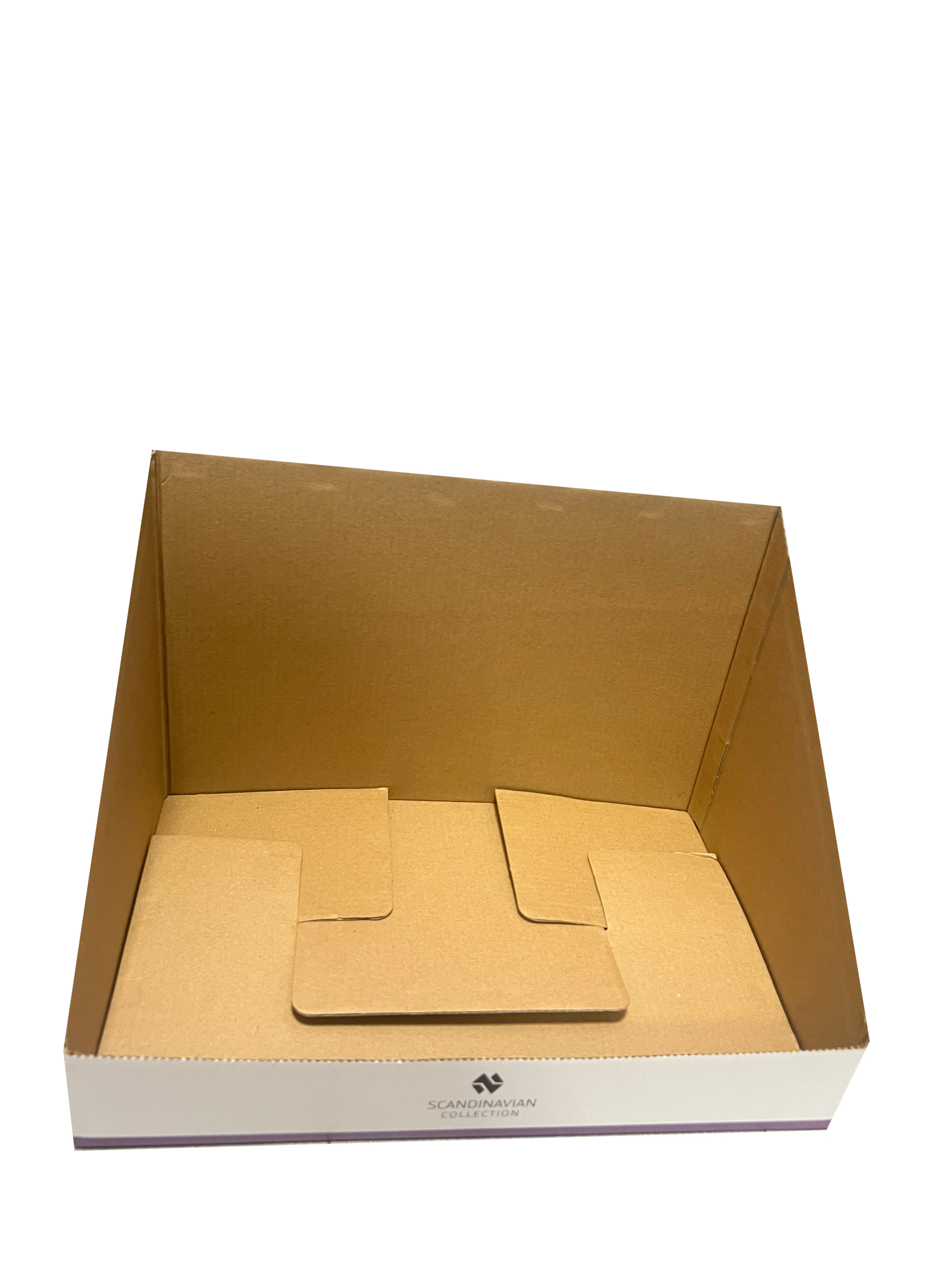 Bokesi Colorful Printed White Card Corrugated Carton Durable Paper & Paperboards Product