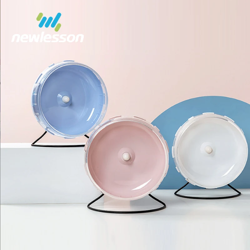 plastic hamster toy 21cm running wheel for small animals