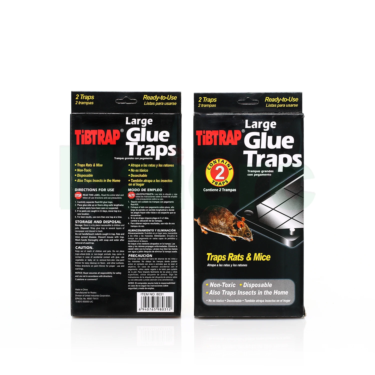 Haierc Pest Type Trap Indoor Glue Traps Mouse Trap Indoor Glue