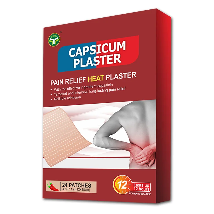  Перцовый пластырь для облегчения боли хлопковые тканевые перцовые пластыри