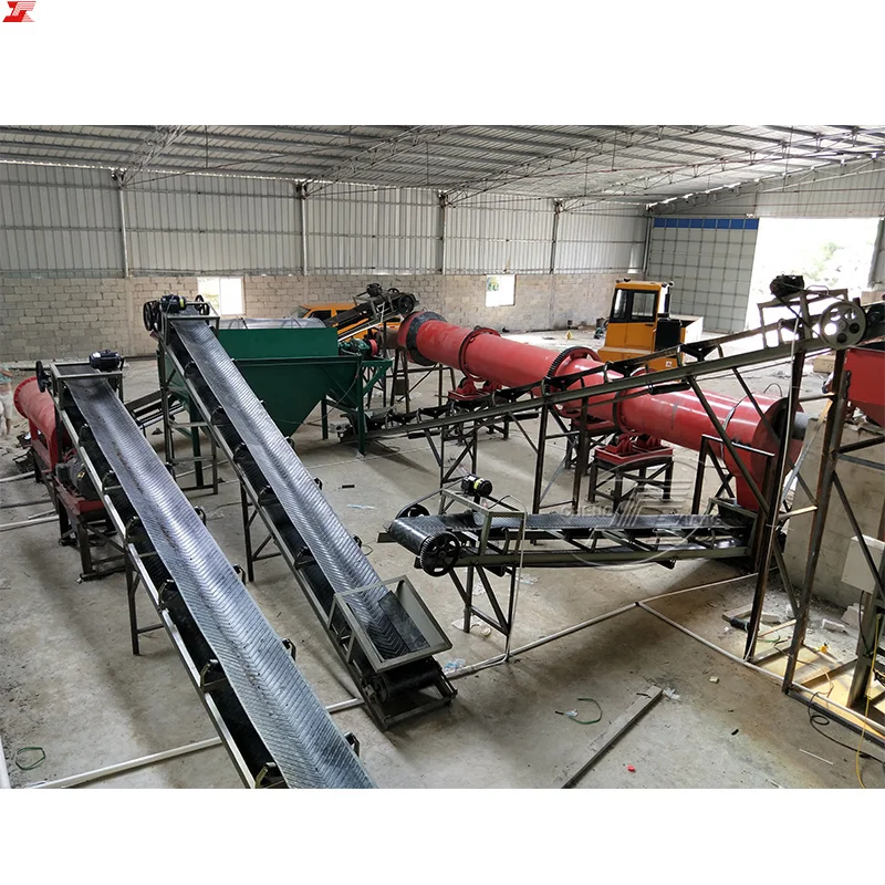 Organic fertilizer making machine production line / Bio fertilizer production line