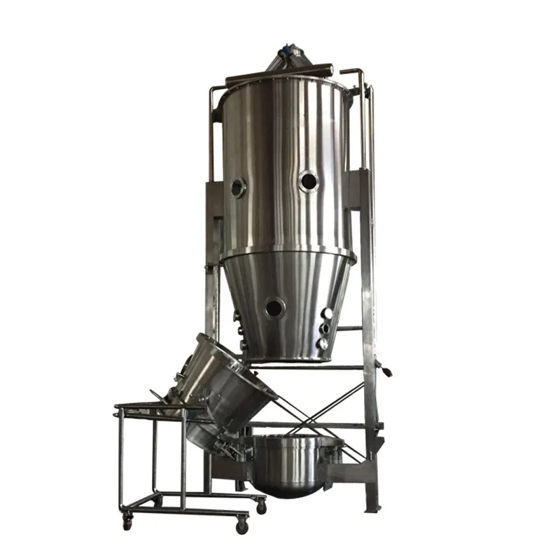 High Efficiency Spray Drying Equipment Fluid Bed Drier with Granulator and Coater