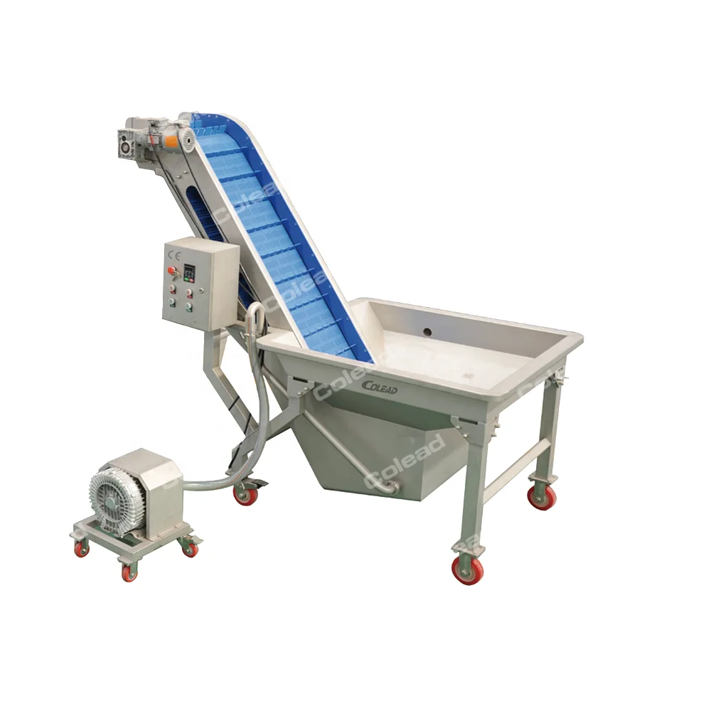 Industrial vegetable washing and peeling machine from Colead