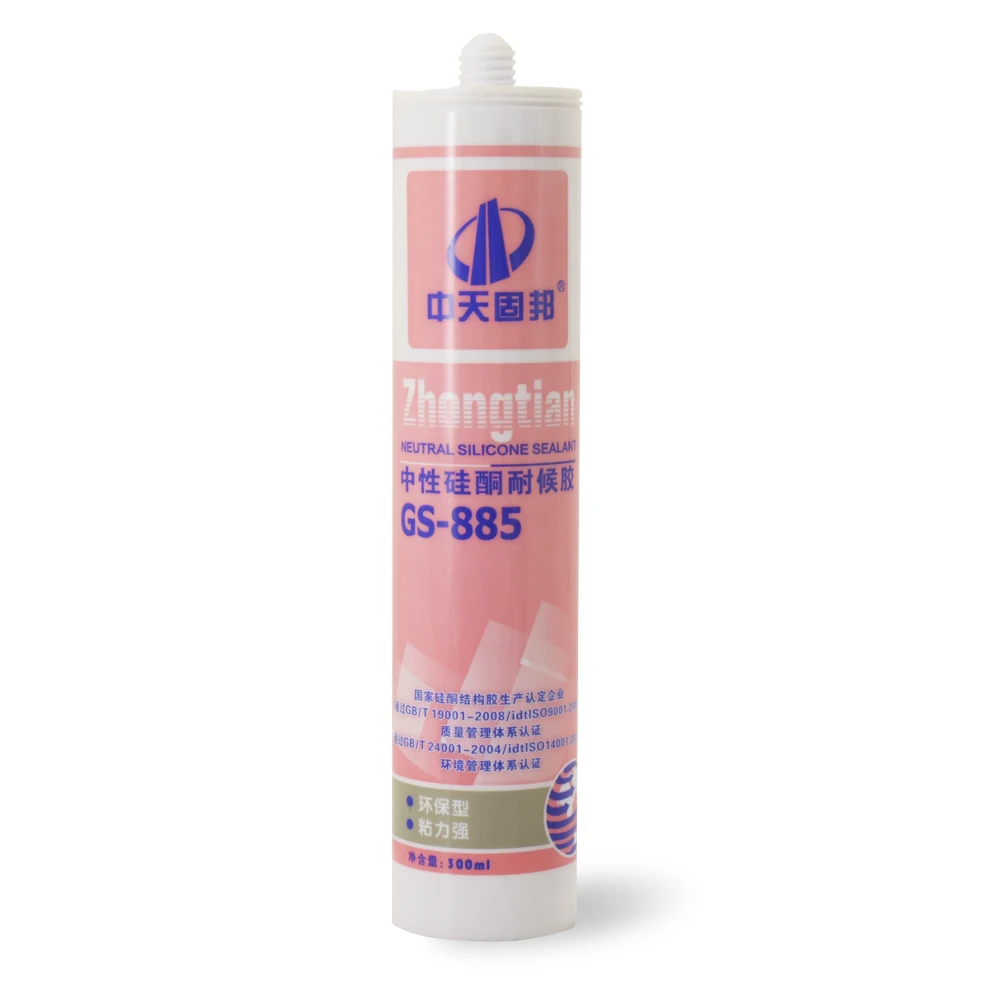 Top Chinese Supplier Cheap Neutral Cure Weatherproof Silicone Structural Sealant For Glass Wall Waterproof Silicone Sealant
