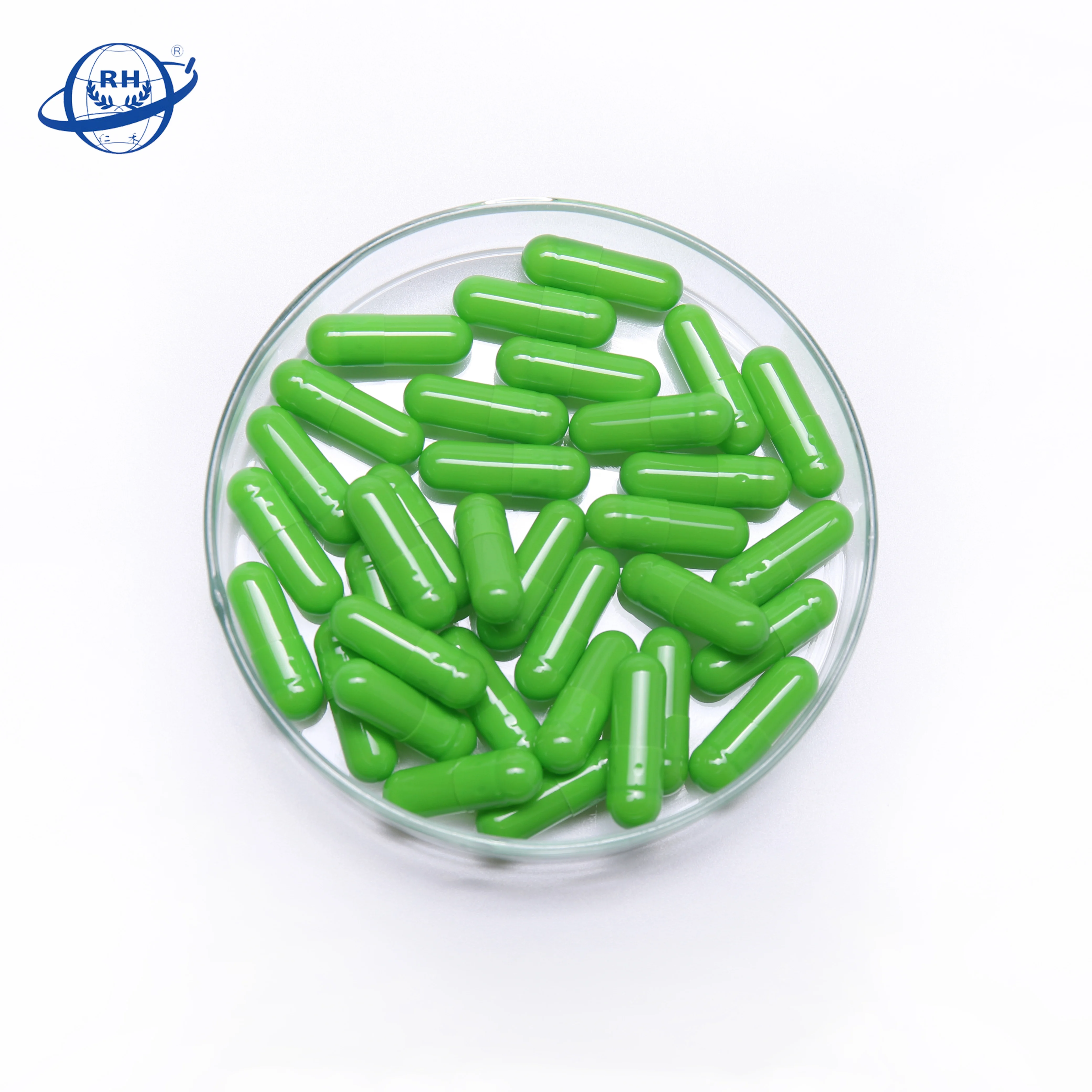 Изготовленный на заказ логотип пустые жесткие капсулы HPMC