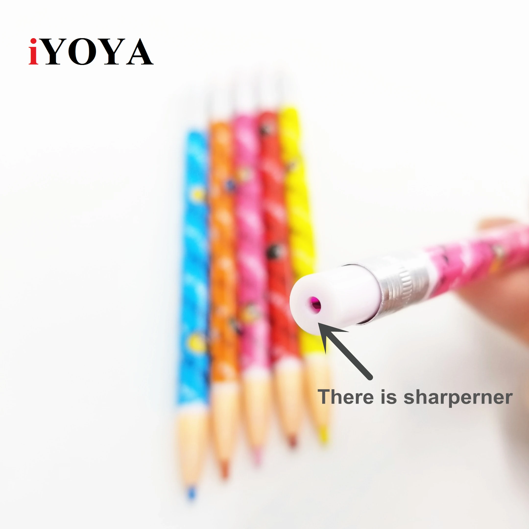2.0mm colored mechanical pencil with color lead 12 packs