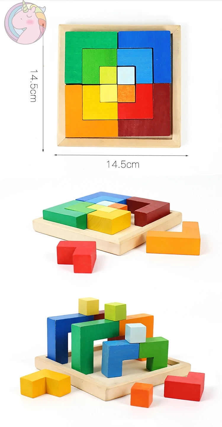Factory direct sale Wooden Puzzle Jigsaw educational toys games custom kids kitchen  toys and other toys  parts