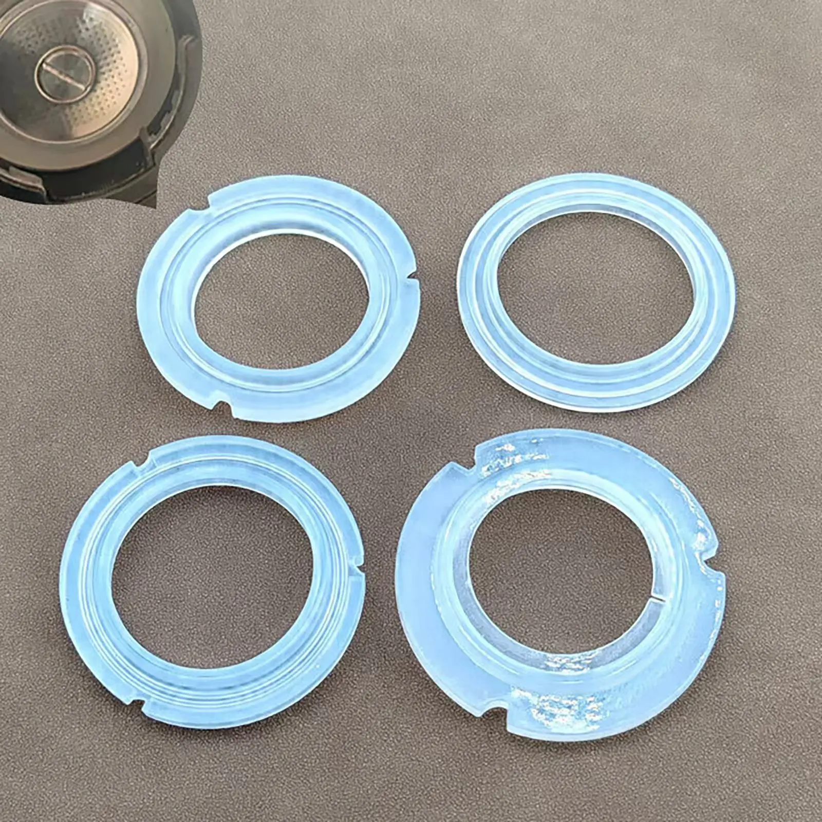 Coffee Machine Holder Gasket O-Ring 51mm Silicone Steam for Delonghi Espresso Machine Accessories Shower Head Seal Ring