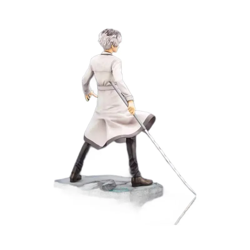 Animation Surrounding Jinmukan Sasaki Fei Shi White Standing Posture Scene Model Ornaments Boxed Hand-held
