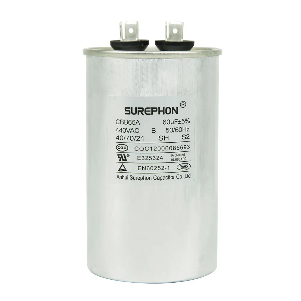 Factory Direct Sales 2.5Uf 450V Ac Motor Run Cbb61 Capacitors Fan Capacitor