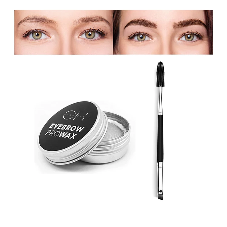 Soap Brows Packaging Wood Vegan Brow Styling Soap Private Label