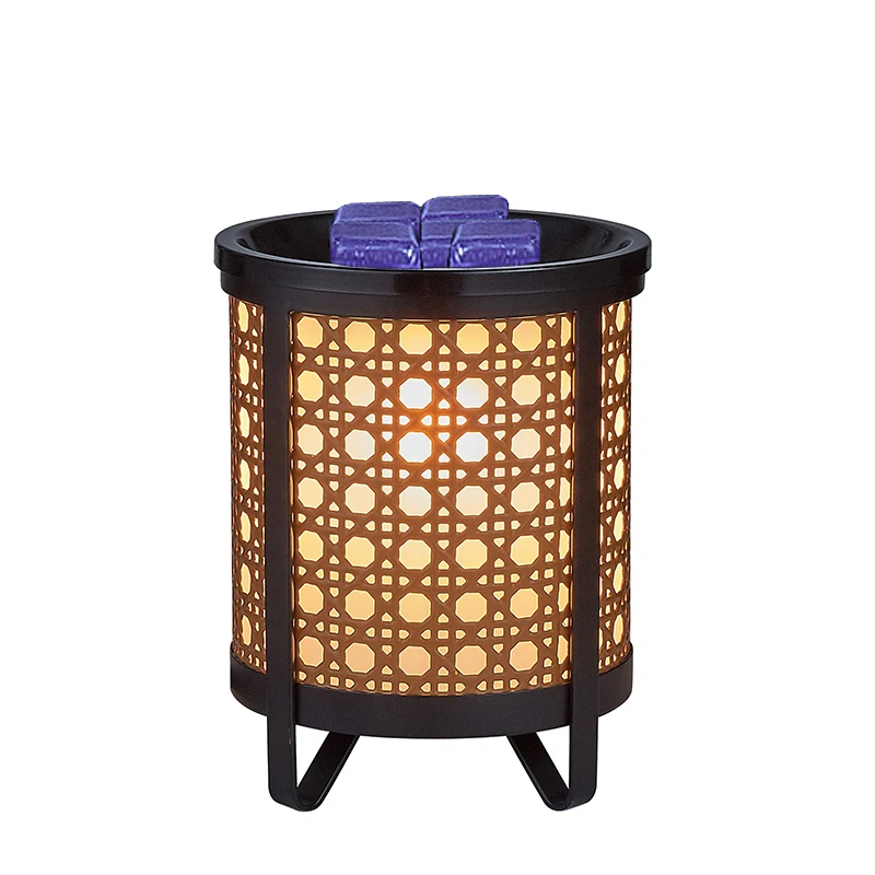 Incense Oil Burner Making Holder Metal Electric Wax Melt Heater Fragrance Essential Oil Burner Candle Soy Wax Aroma Burner