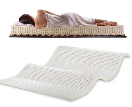 100% latex mold mattress 150*200*7.5cm  Natural Latex queen mattress topper