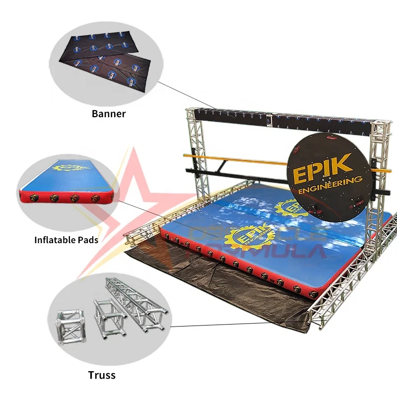 Outdoor Playground Children And Amusement Theme Park Equipment Amusement Park Products Interactive Obstacle Course