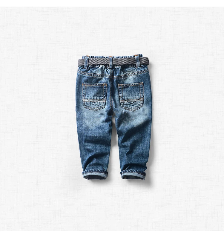 wholesales cool little boys toddler baby denim jeans children ripped hole kids jeans pants
