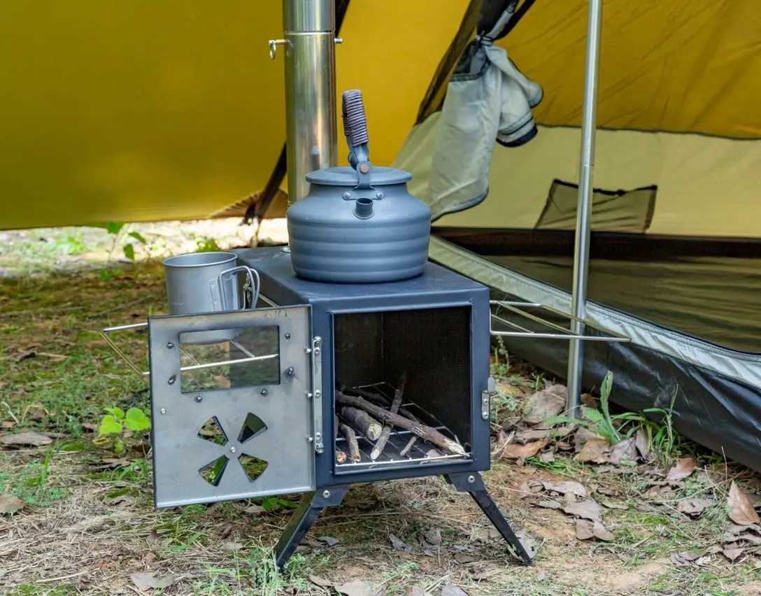 Outdoor Stove Wood Burning Portable Camping Stove  For Tents