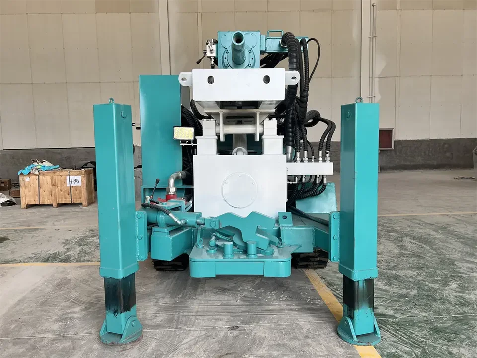 200m Deep Portable Water Well Drilling Rig Machine Diesel Wheel Type New Gear Core Components Drilling Rigs for Rotary Drilling