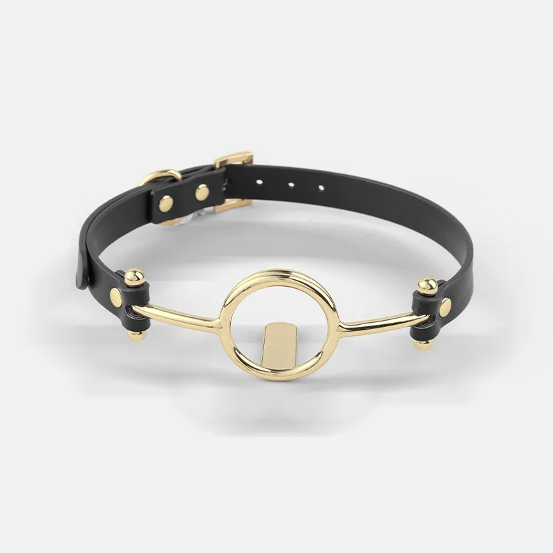 Ninghao SM deep throat mouth ball bite ball O-shaped mouth plug opener mouth gag bondage gear sex toy for couples adult fetish