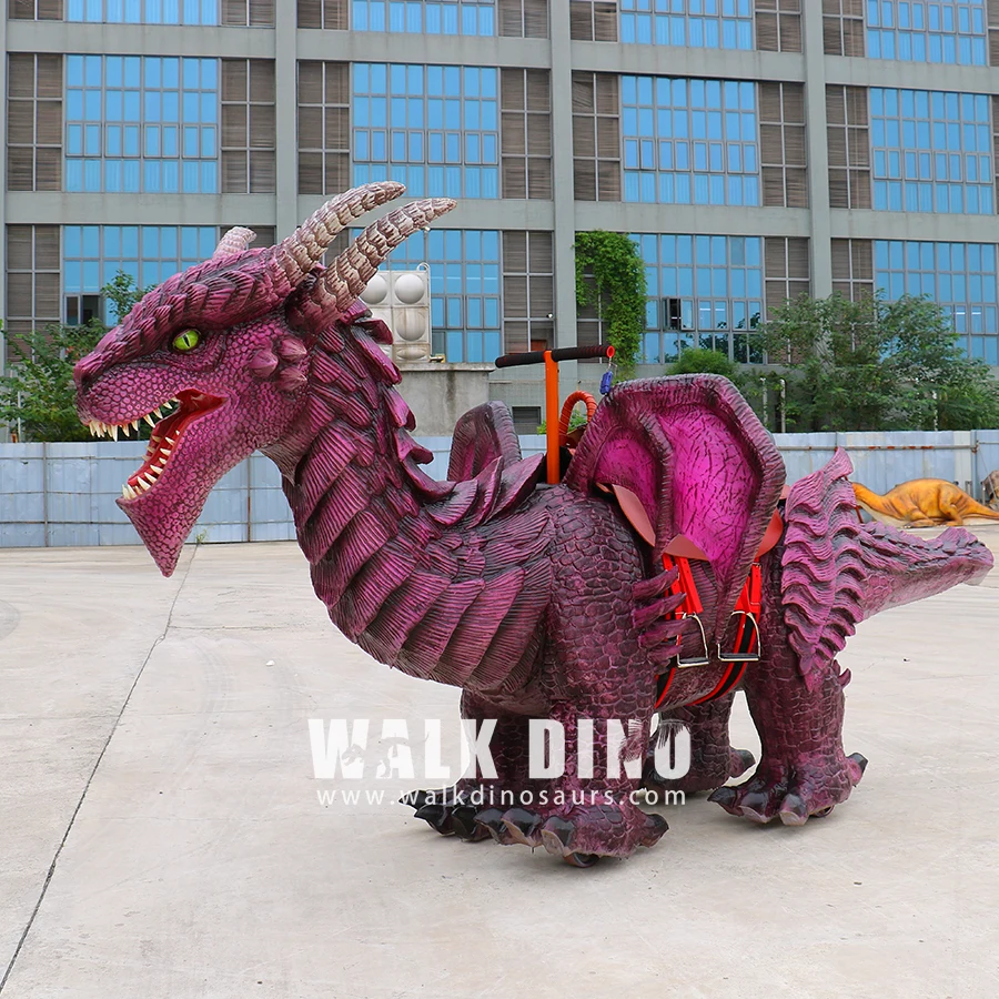 Walking With Dinosaur Roaring Voice Animatronic Foam Dinosaur Park Mechanical Animatronic Ride Dinosaur