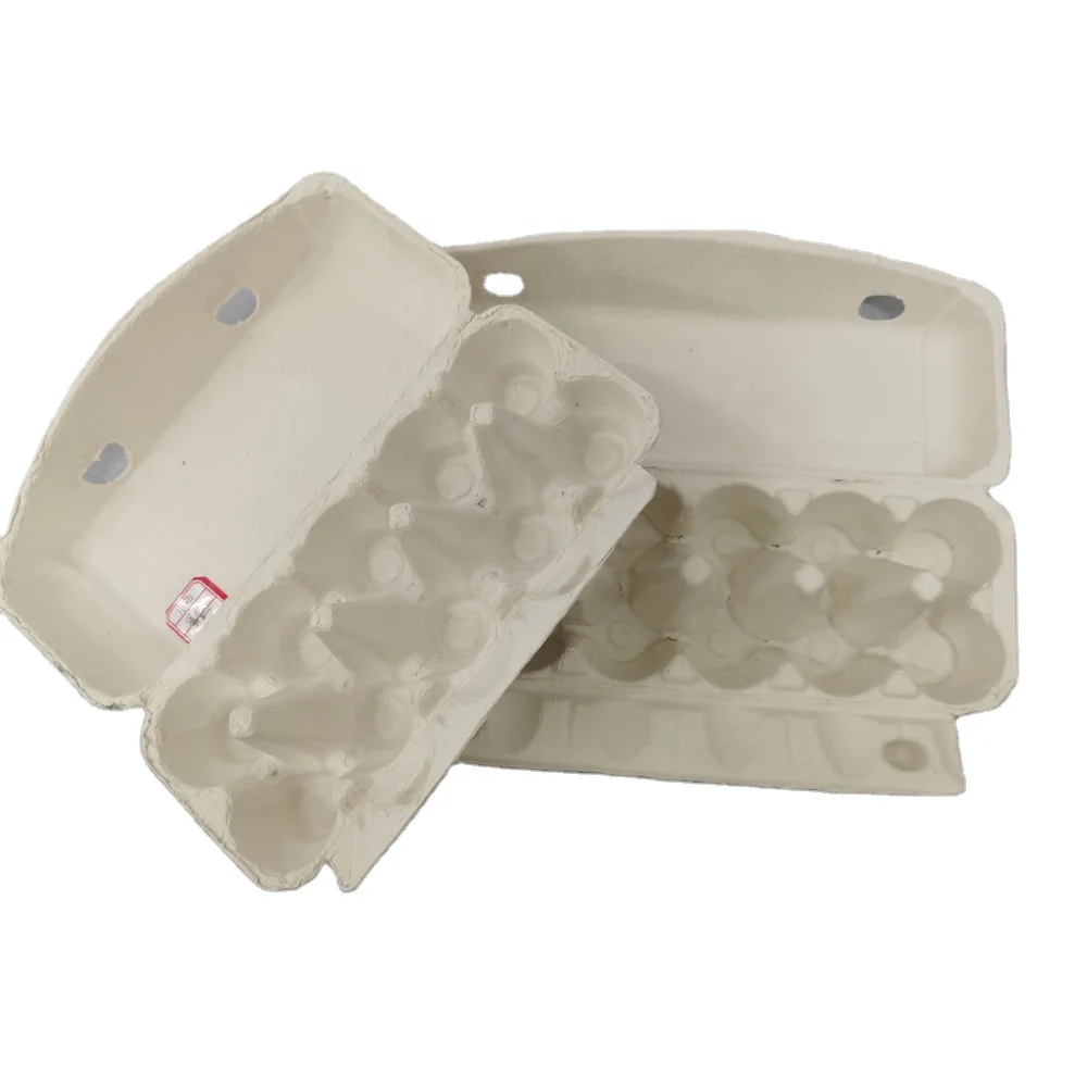 Low Price Bio-degradable 6/ 10 /12/ 15/ 30 cells Paper Pulp Egg Carton egg cartons box