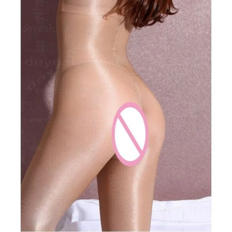 Подлинное качество 70D блестящие чулки для влюбленных с открытой промежностью для придания формы, женское и мужское трико и боди