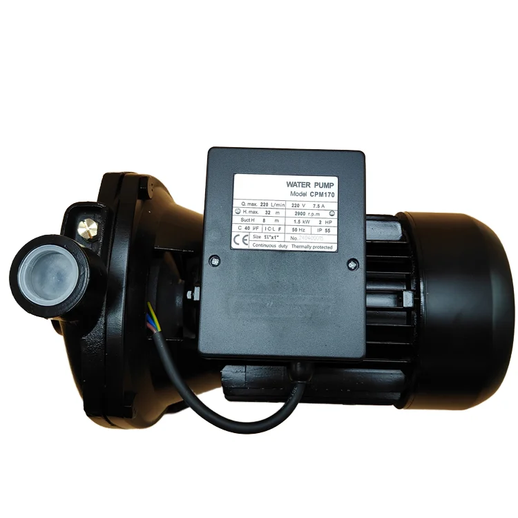 Customizable 2HP High-Pressure Centrifugal Pump for Agriculture and Irrigation OEM Big Flow Electric Pump