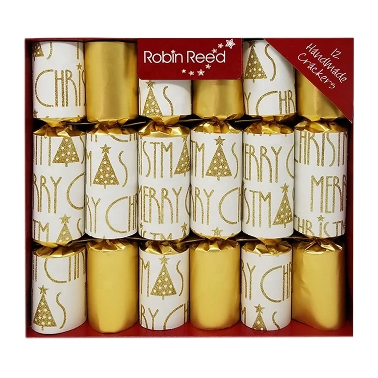 Printed Paper Toys Pop Crackers Packaging Festival Party Presents Wholesale Box Christmas Cracker