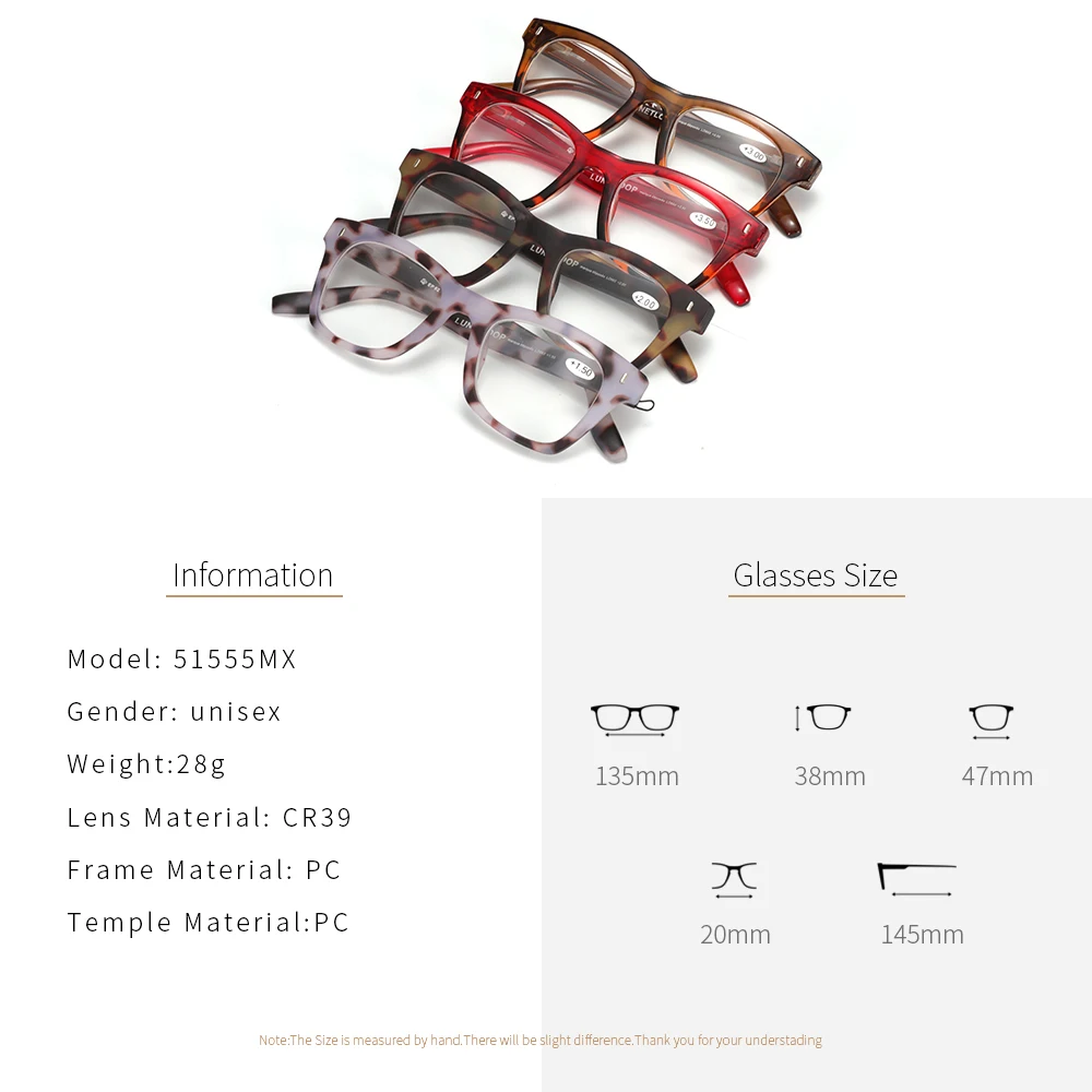 Bemore fashion design colorful plastic oversized Frame reading glasses cheap