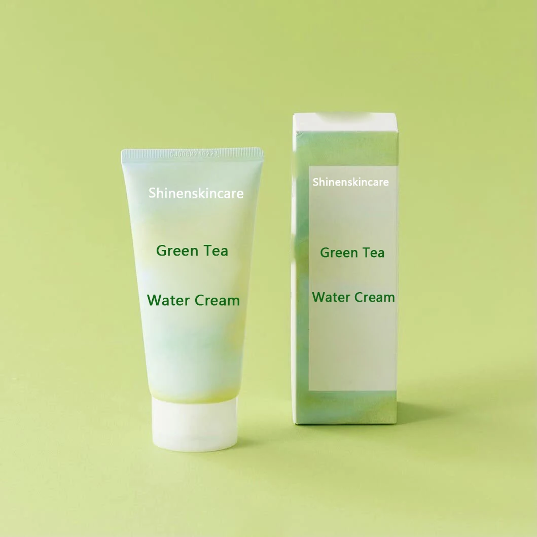 OEM ODM Bulk Conductive Gel Korean Skin Care Foaming Anti Acne Calming Green Tea Face Gel Moisturizer